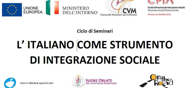 Insegnamento della lingua italiana come strumento di integrazione dei migranti Insegnamento della lingua italiana come strumento di integrazione dei migranti